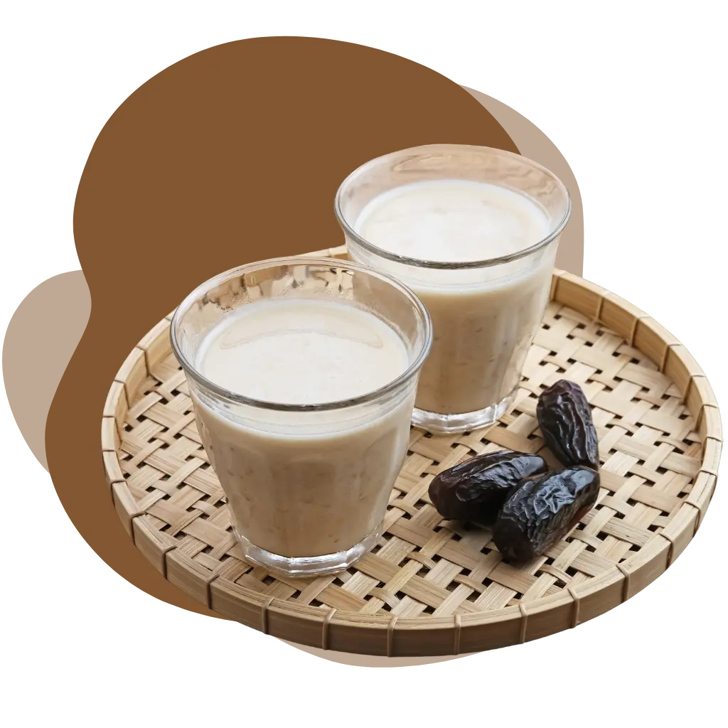 susu kurma contoh